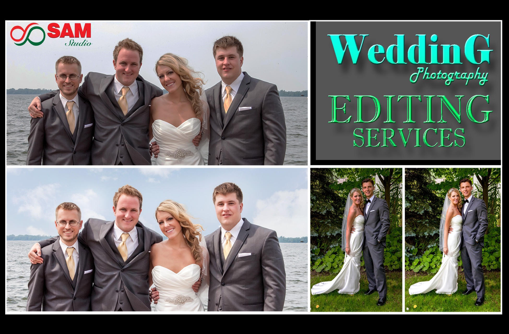 Pre-Wedding Photo Retouching | Wedding Image Editing Services