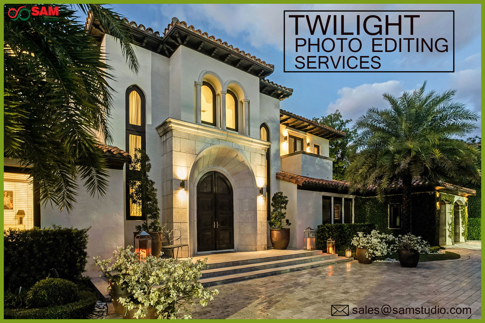 Real Estate Twilight Photo editing