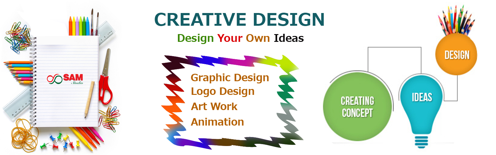 Outsource Creative Design Services – Graphic Designing, Writing, Animation, Film and Artwork